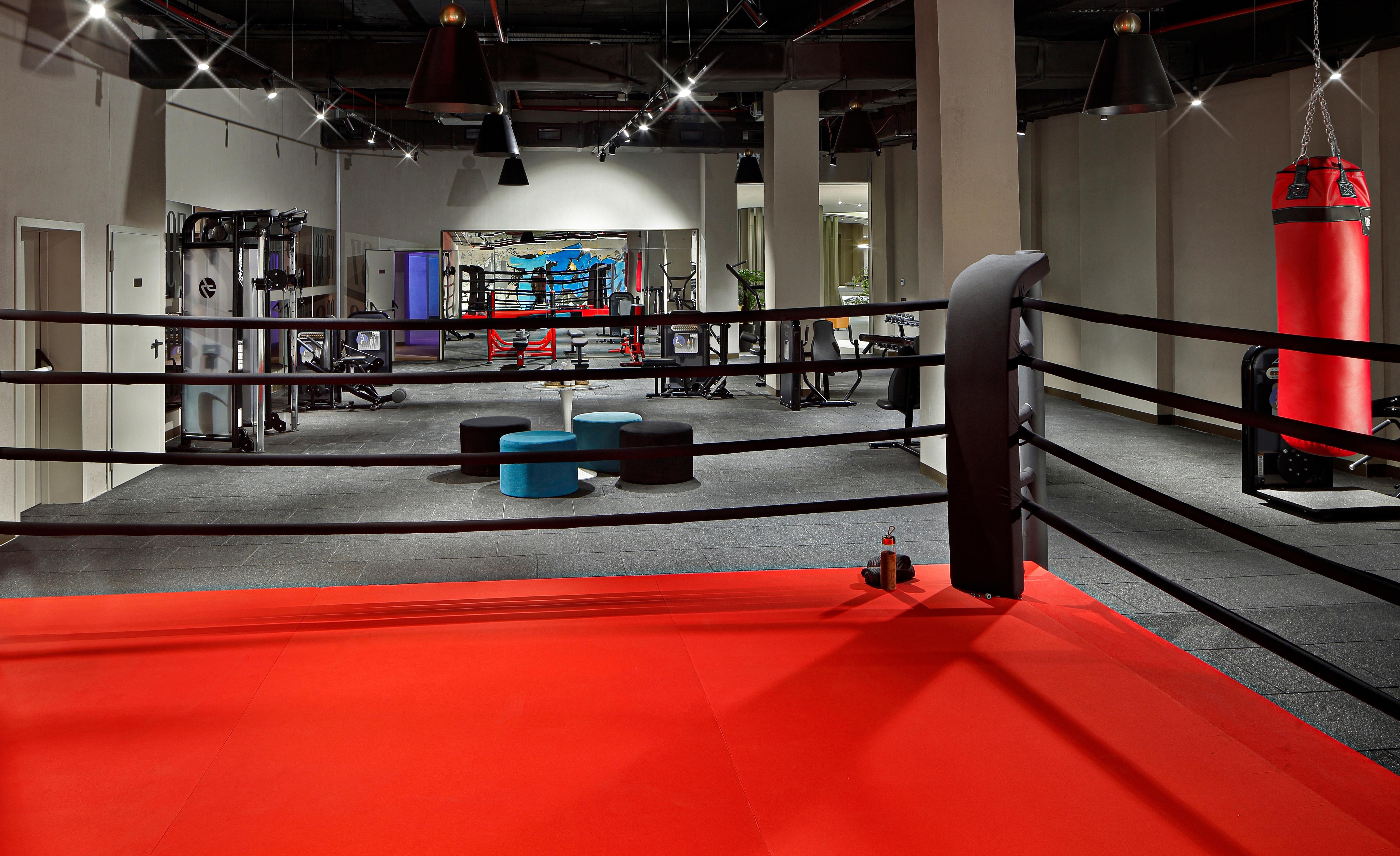 ホテル Wanda Vista イスタンブール エクステリア 写真 The gym at the headquarters of the company
